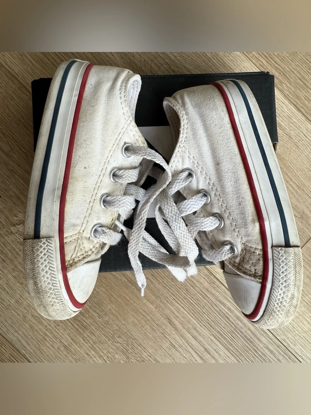 CONVERSE - all star low top white